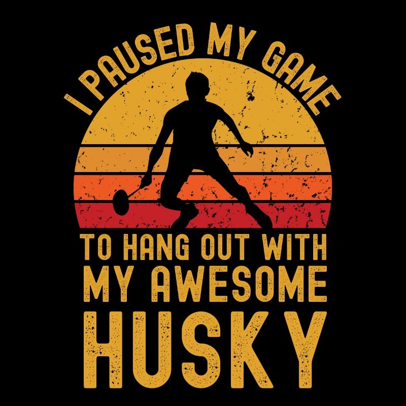 Badminton and Husky