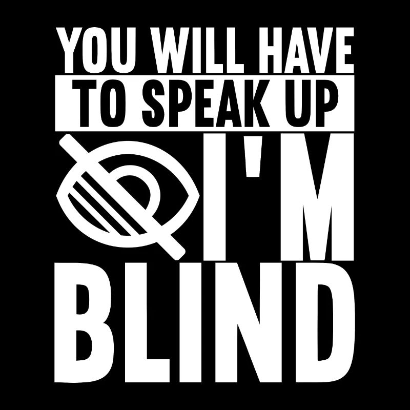 Blind visual impairment
