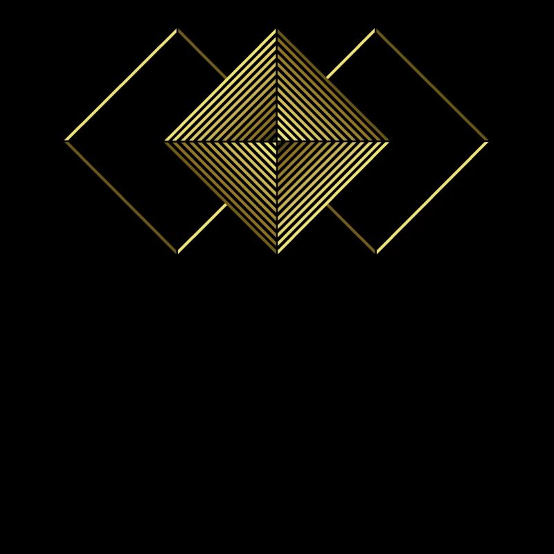 Square triangles - graphic - graphic design