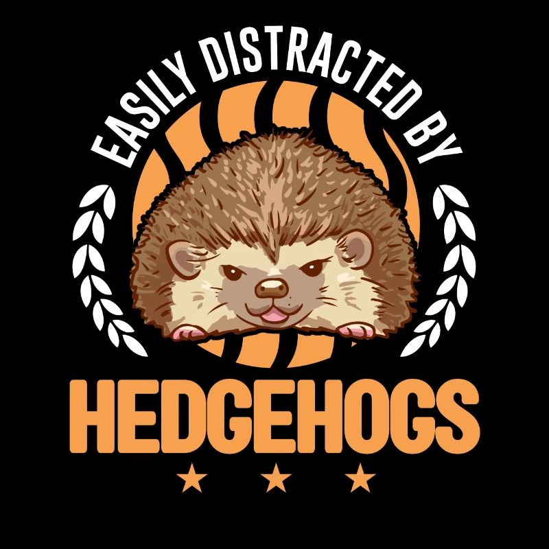 Facilement distrait par les hérissons Igel