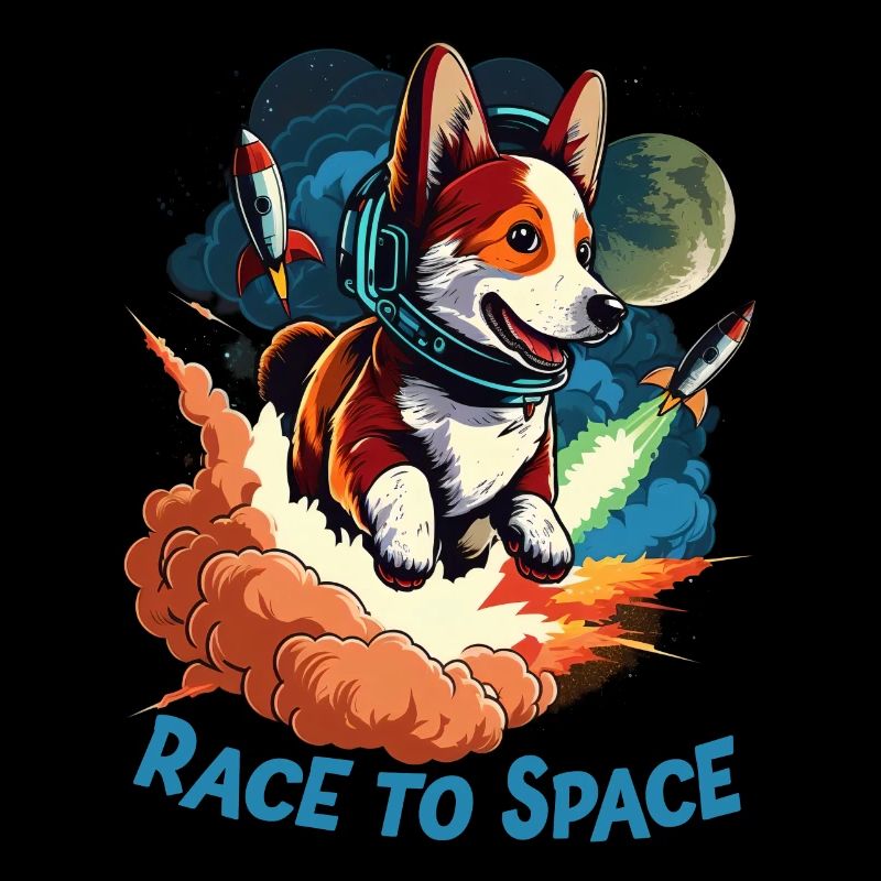 SpaceDog Dog Dog Lovers Space Design