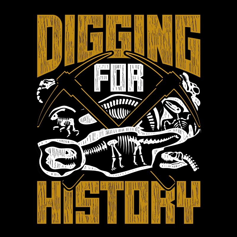 Paleontology Paleontologist Digging For History