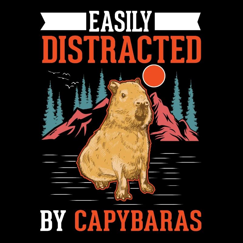 Easily distracted by Capybaras