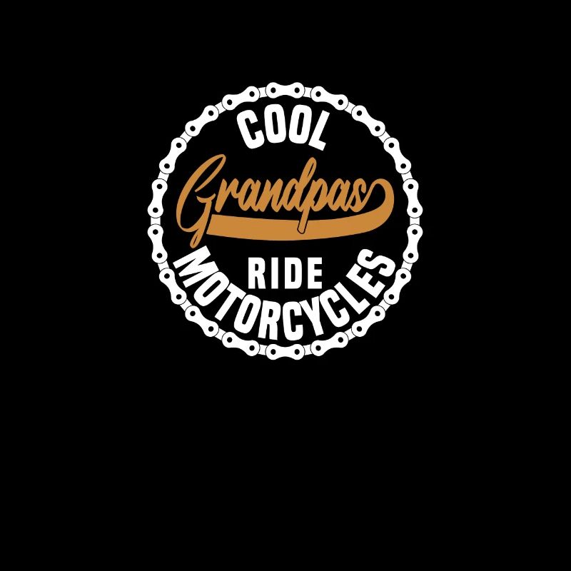 Cool Grandpas Riding Motorcycle