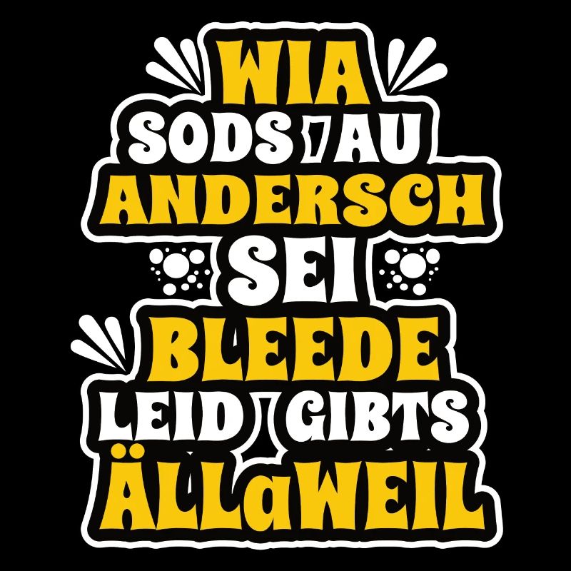 Dicton souabe bleede leid älleweil