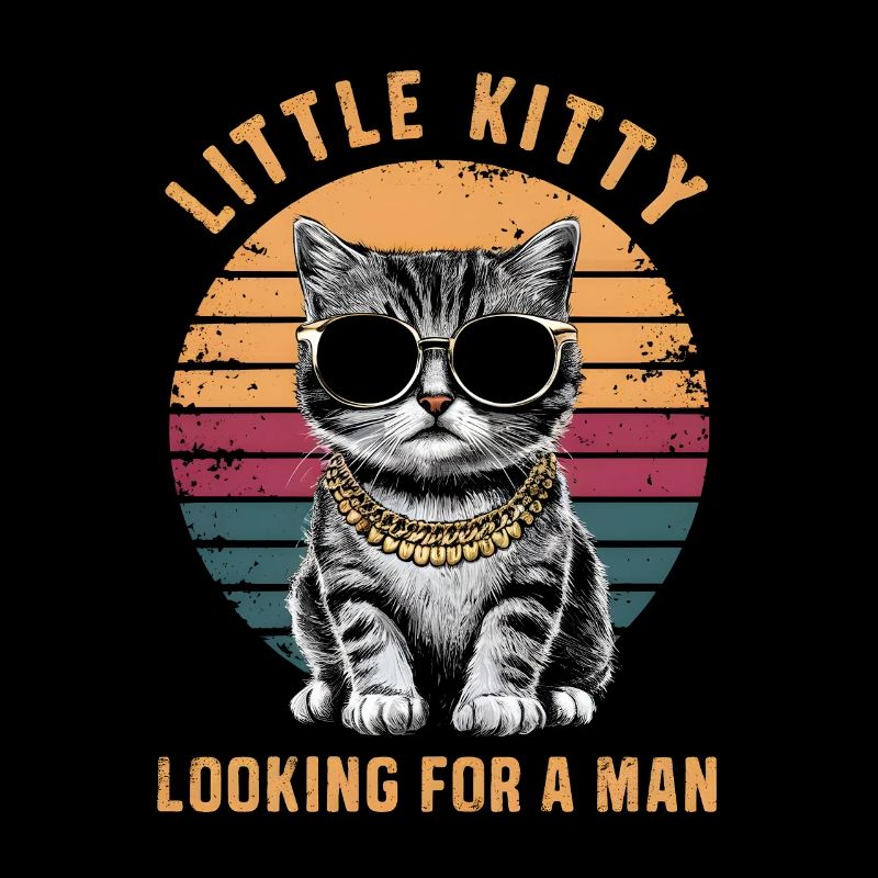 little kitty looking for a man