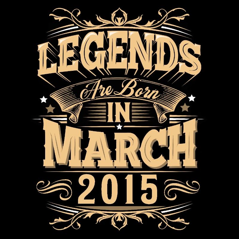 March 2015 Birthday Legend