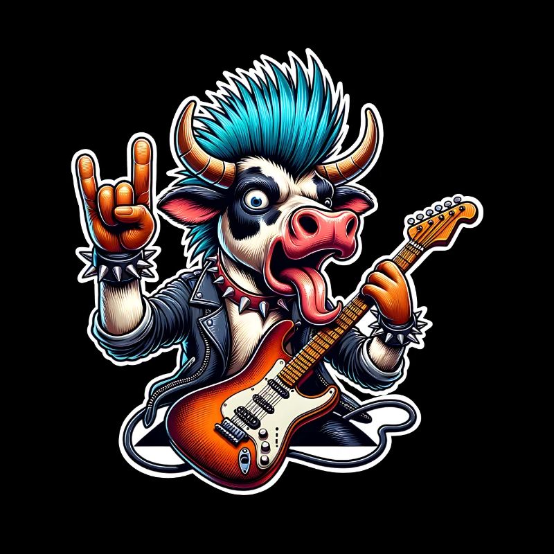 Kuh Rock and Roll Guitarist