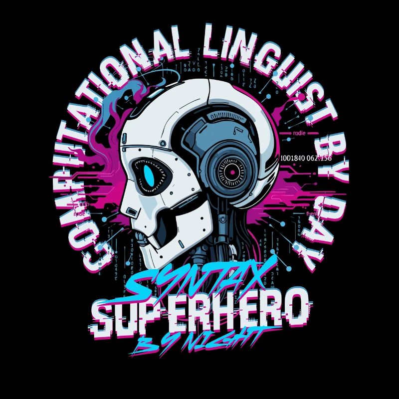 Computational Linguist Syntax Hero By Night