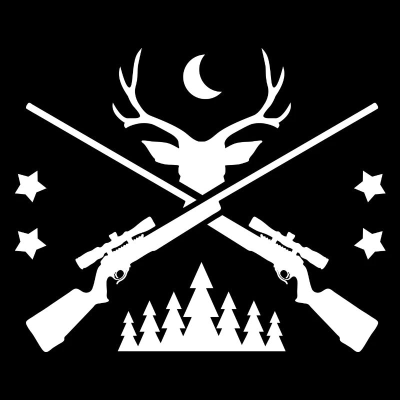 Hirschgeweih Wald