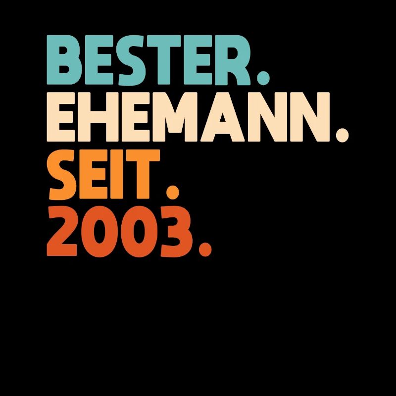 BESTER EHEMANN SEIT 2003