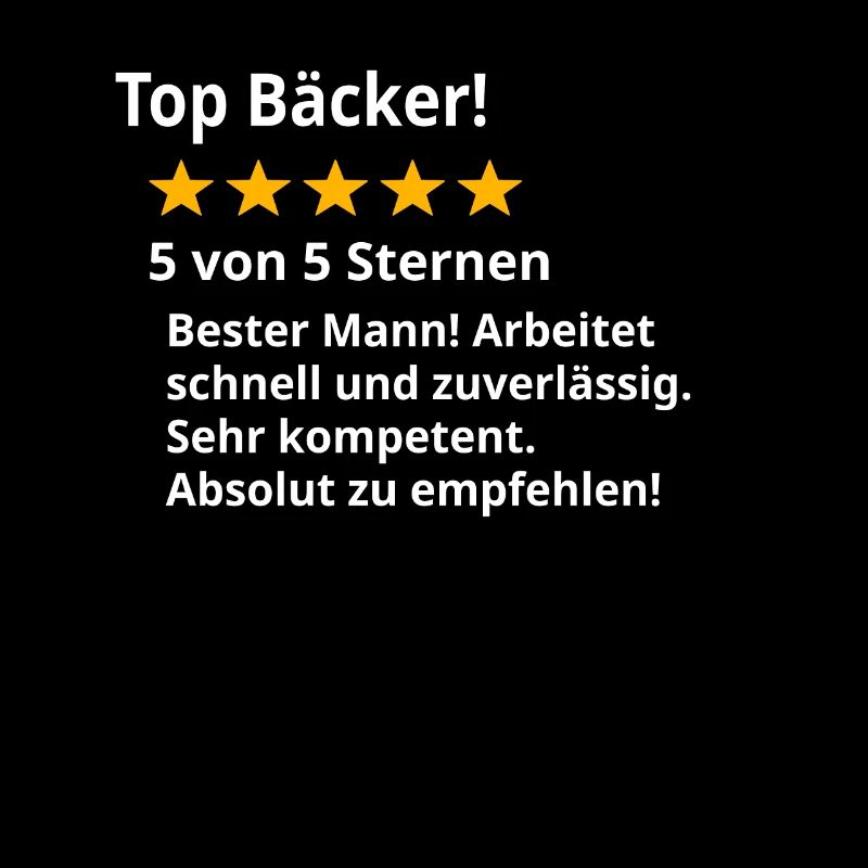 Bester Bäcker Spruch Lustig Bäcker