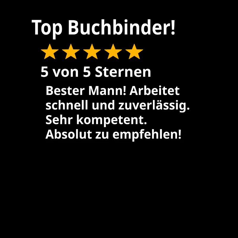 Bester Buchbinder Spruch Lustig Buchbinder