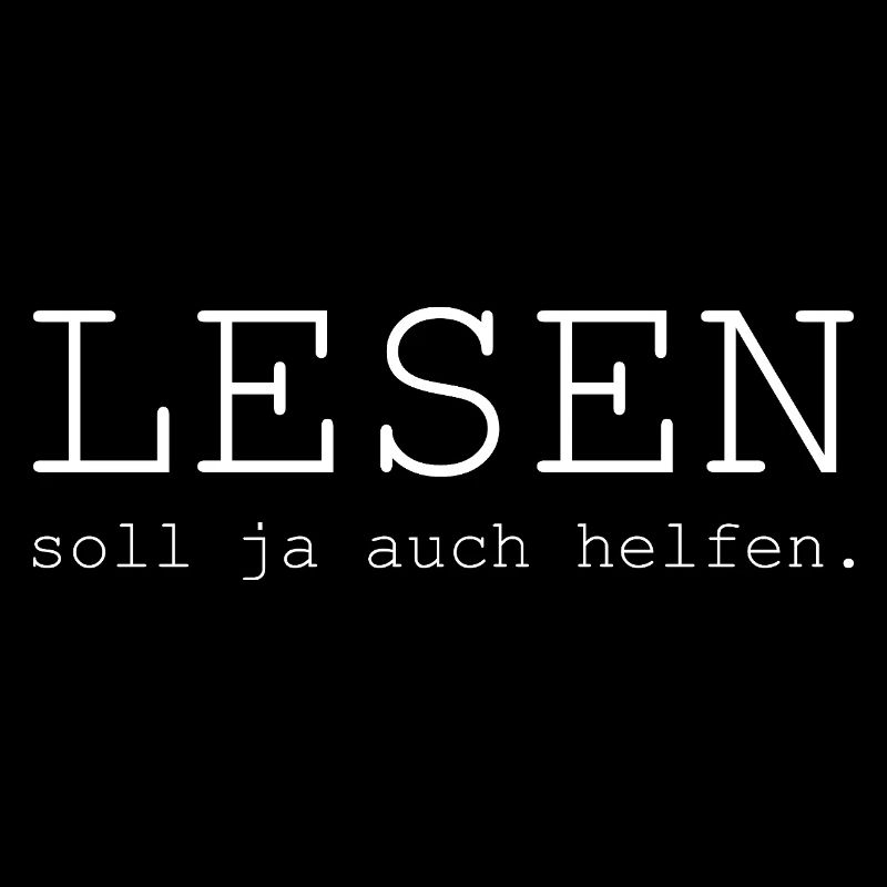 Lesen soll ja auch helfen