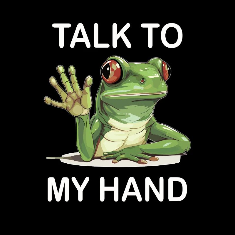 Frosch ignorant Keine Lust Lustiges Geschenk