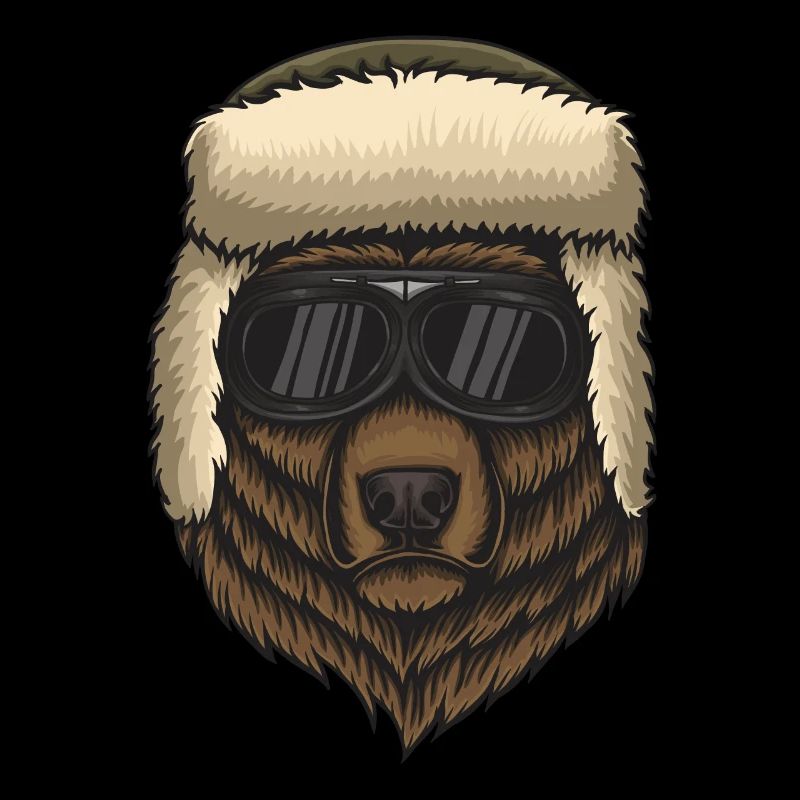 Bear with sunglasses