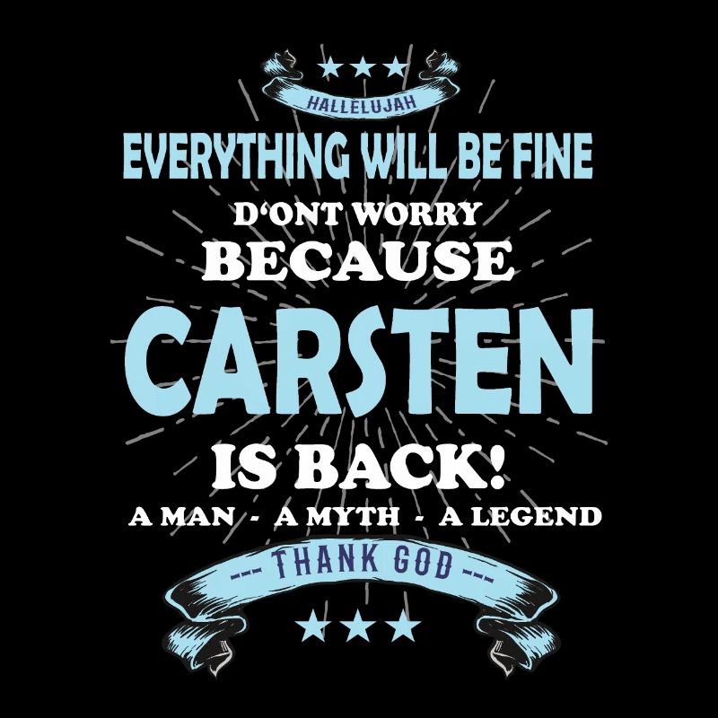 Everything will be fine Carsten Is back