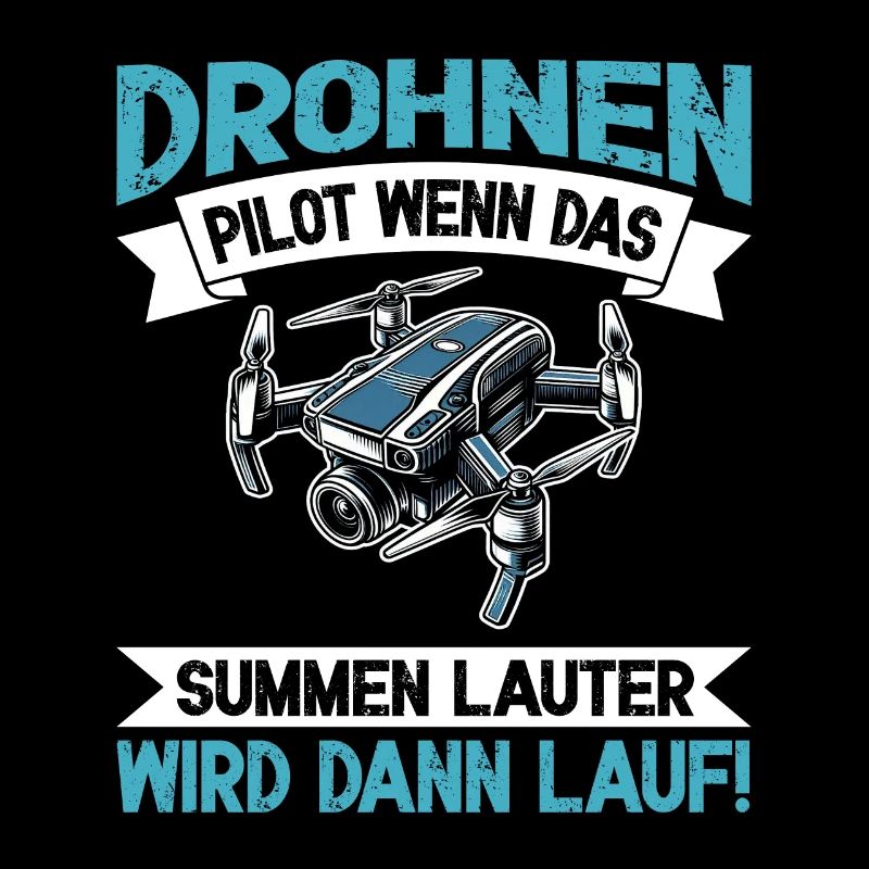 Drone Pilot Quadcopter Flying Quadcopter