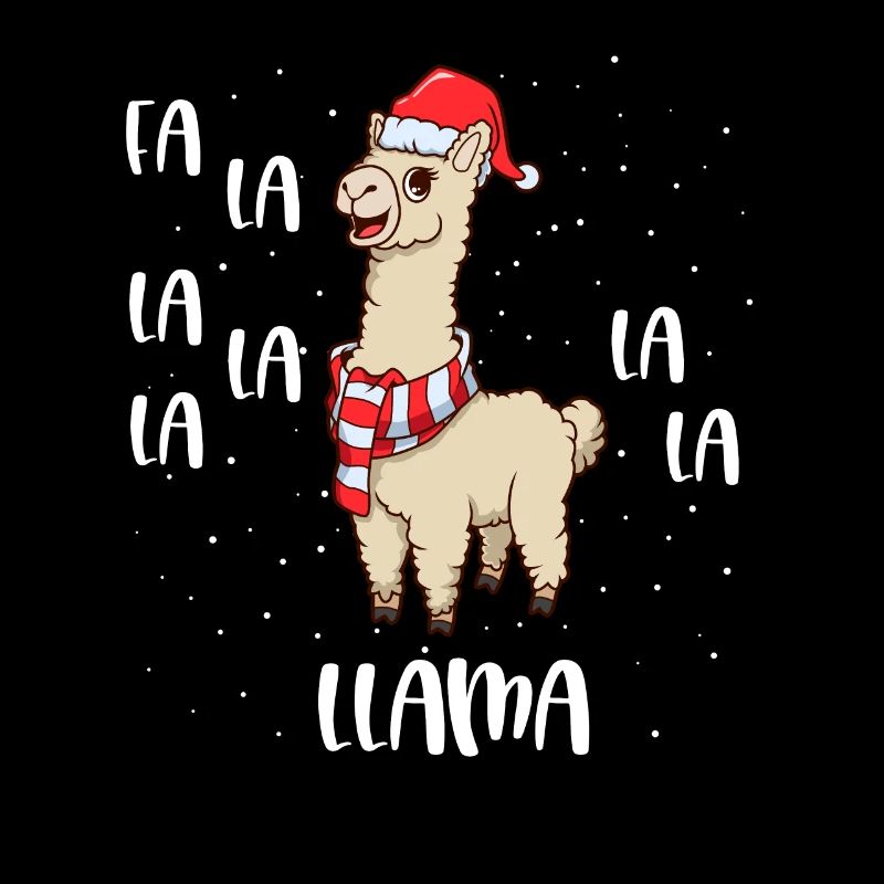 Christmas Lamb - Fa La La Llama