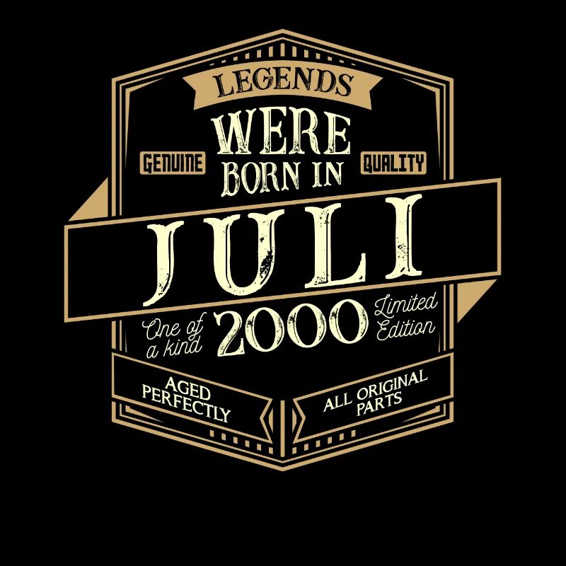 Juli 2000 Geburtstag Mann