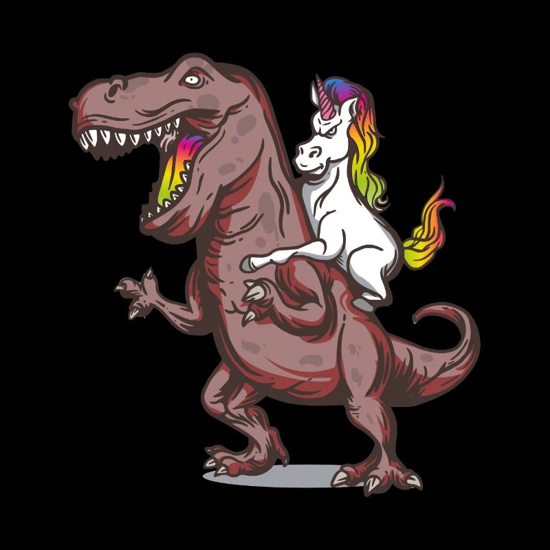 Rex licorne dino