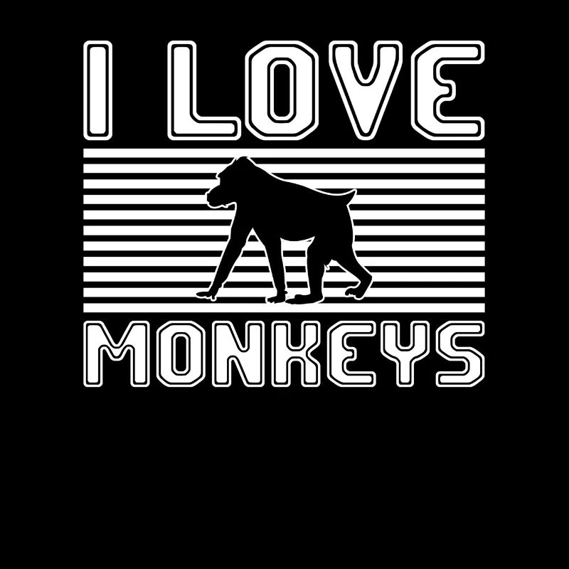 J’adore les singes