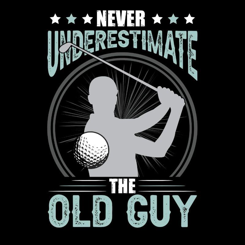 Funny Golf Lover Men Golfing