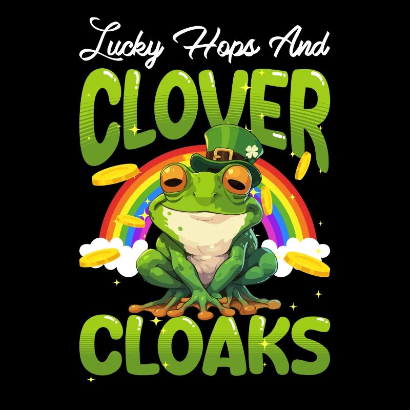 Grenouille de la Saint-Patrick