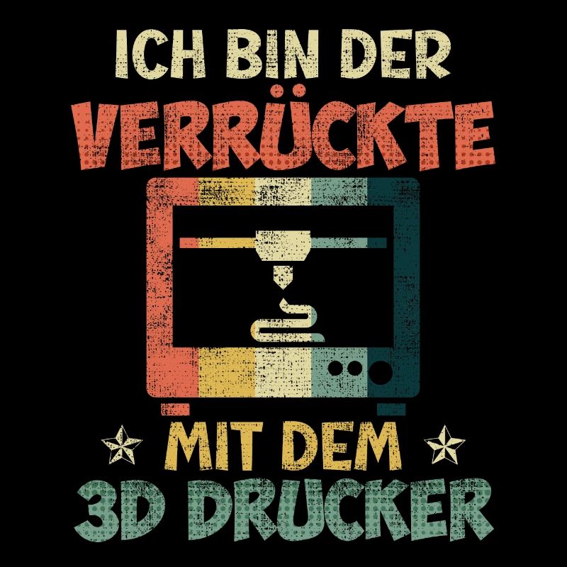 Impression 3D Je suis le fou avec l’imprimante 3D