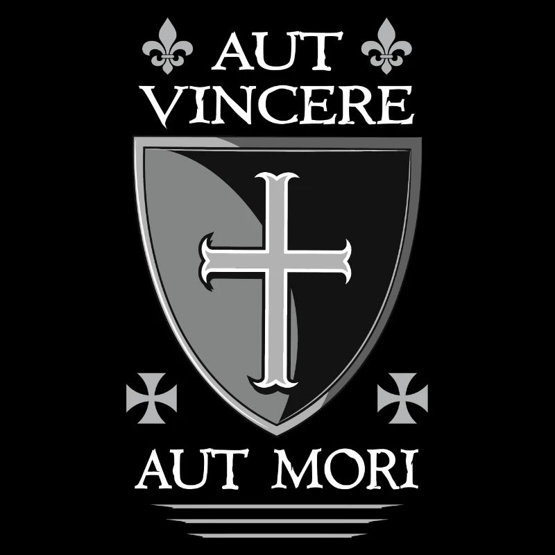 Bouclier templier + citation templière