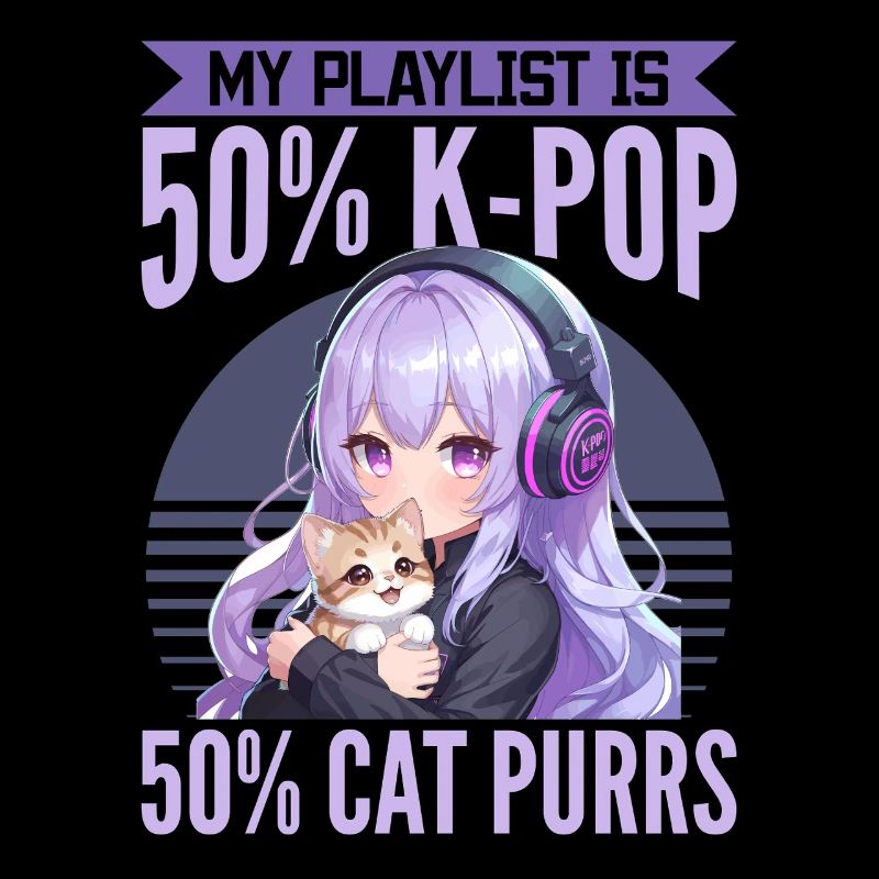 Anime K Pop & Chats Kawaii