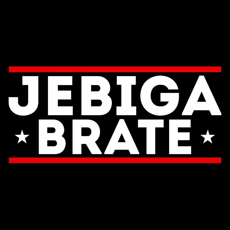 Jebiga Brate Drôle d’argot serbe Serbie