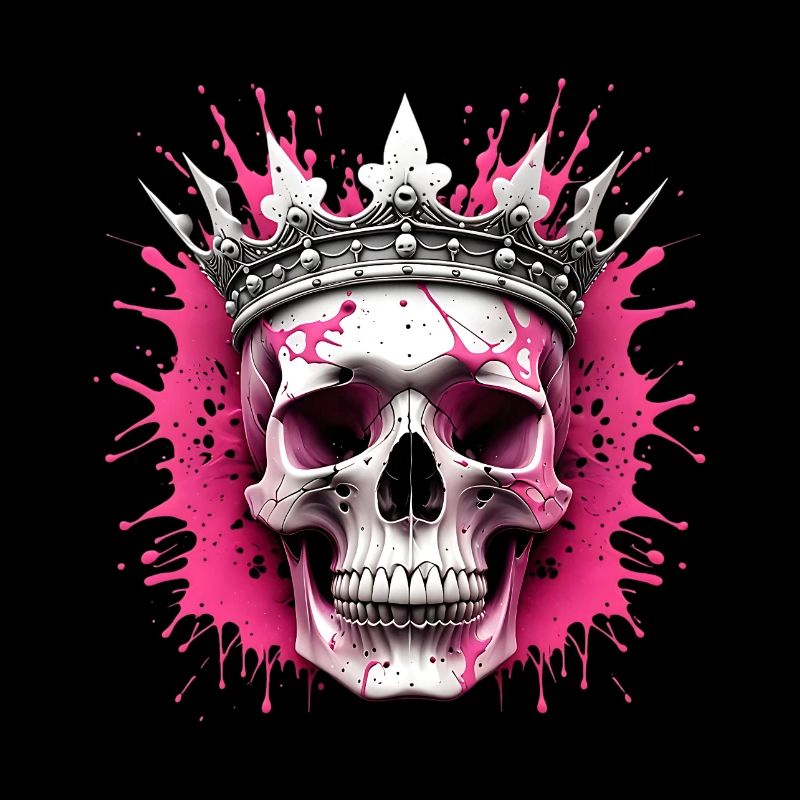 Crown & Skull Splash : l’énergie créative en rose
