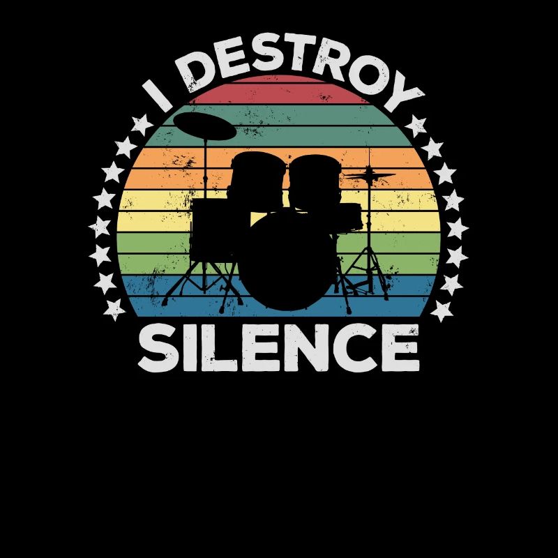 I Destroy Silence Percussion Batteur Percussionniste
