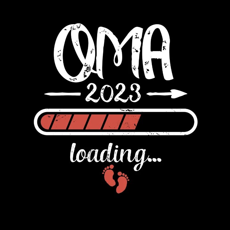 Oma 2023 Loading Schwangerschaft Großmutter Geburt