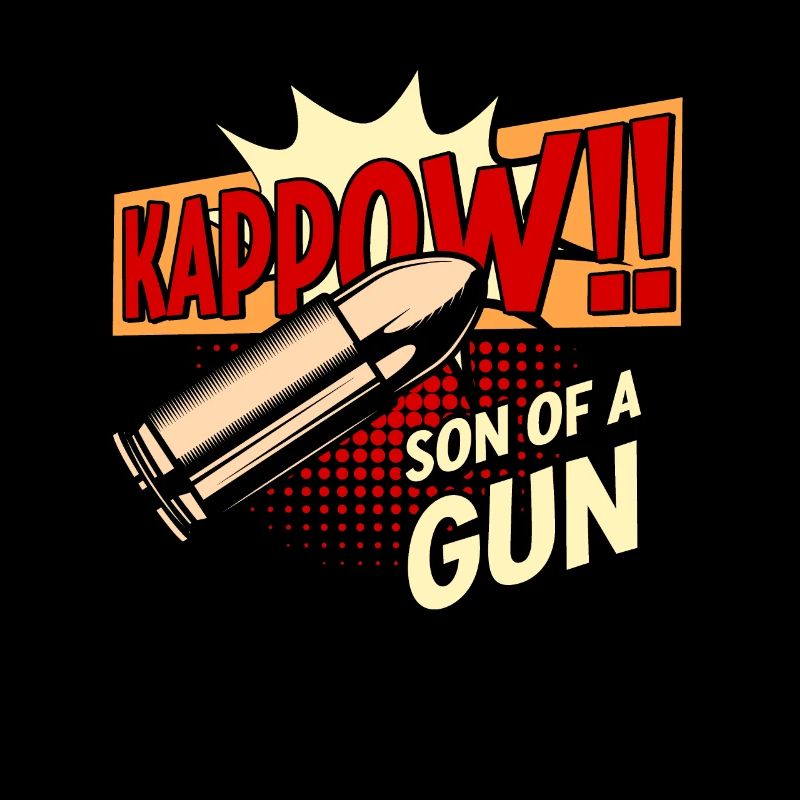 Kappow Bullets Gun Explosion Big bang Aesthetic