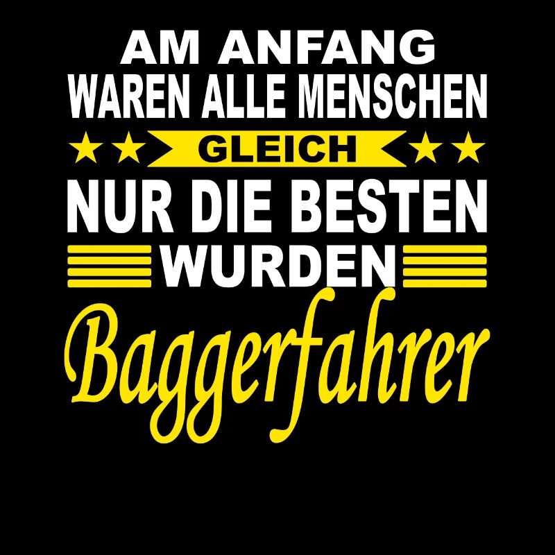 Baggerführer Baggerfahrer Geschenk Bagger