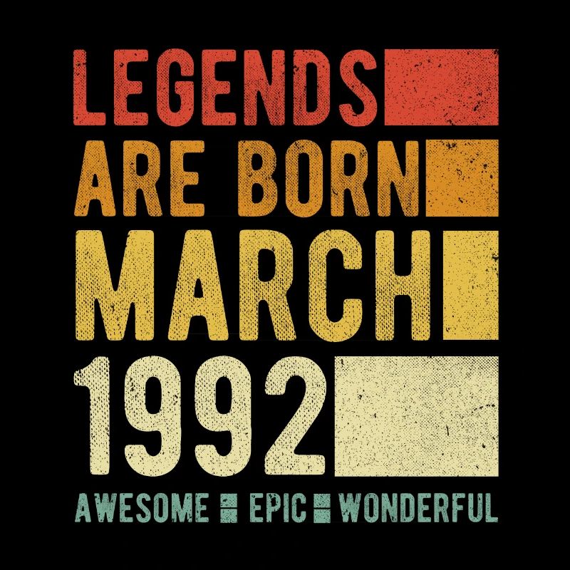Anniversaire Mars 1992