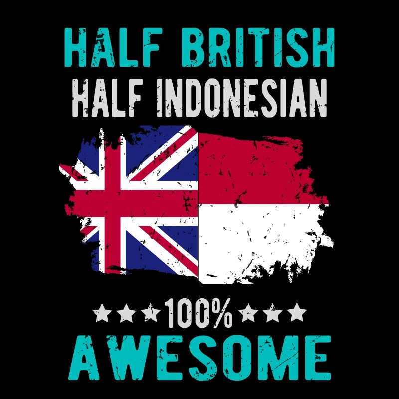 Half British Half Indonesian
