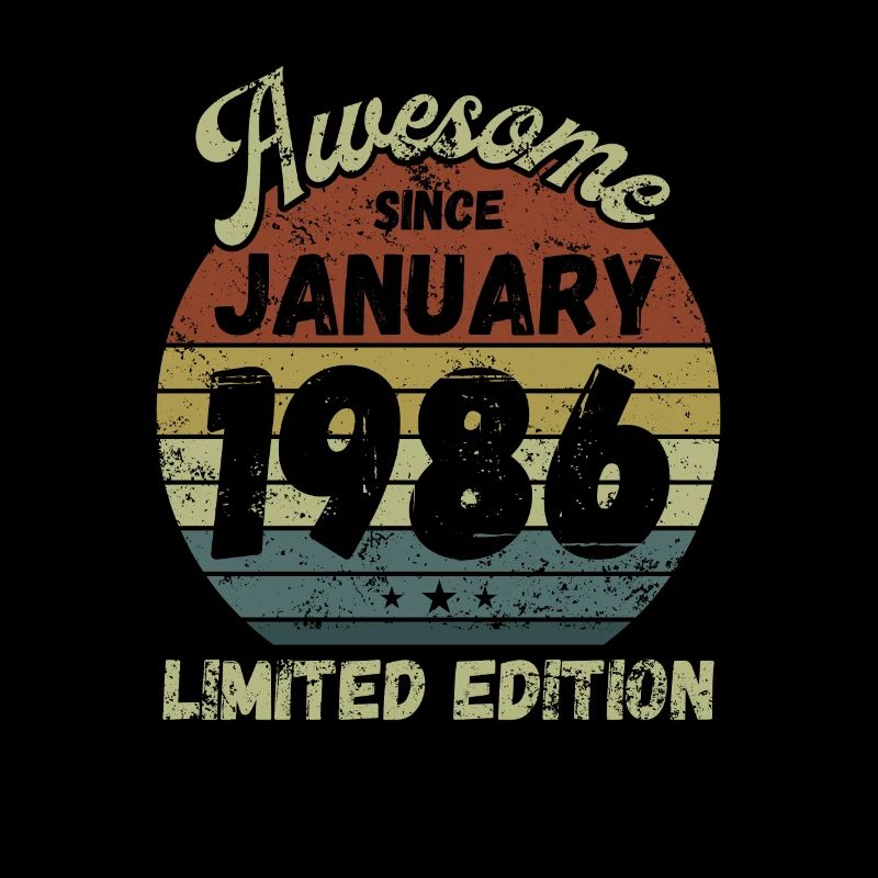 Awesome since January 1986 - Geburtstag