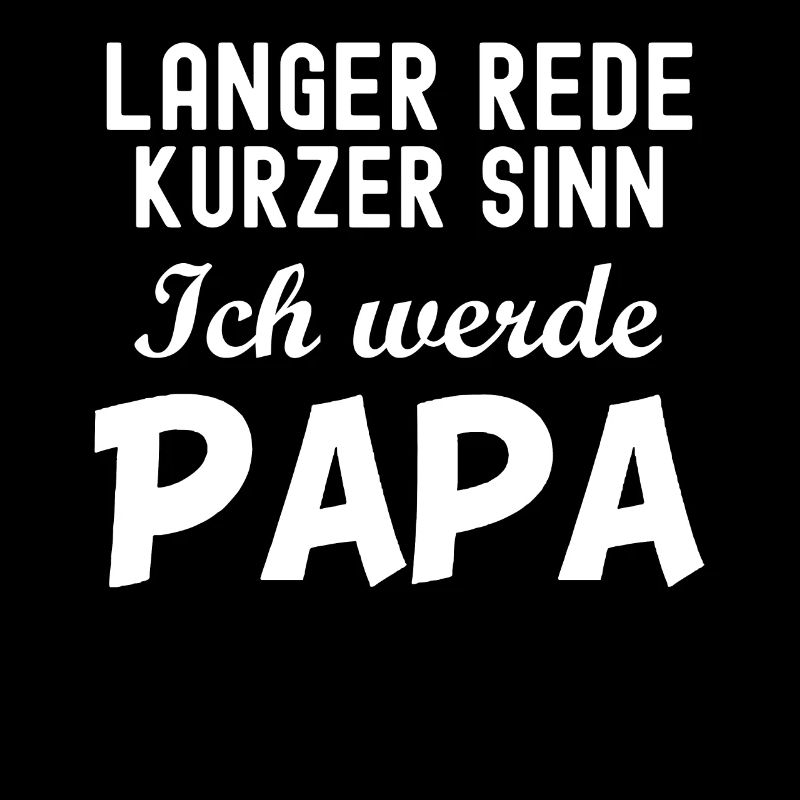 PapaSpruch Nachwuchs Geburt
