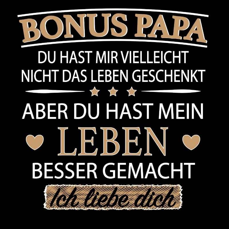 Bonus Papa Ich Liebe Dich Stiefvater Patchwork