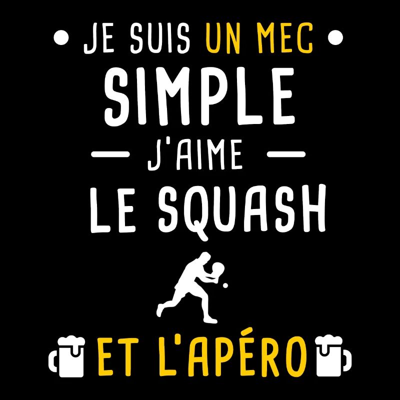 mec simple squash et apéro