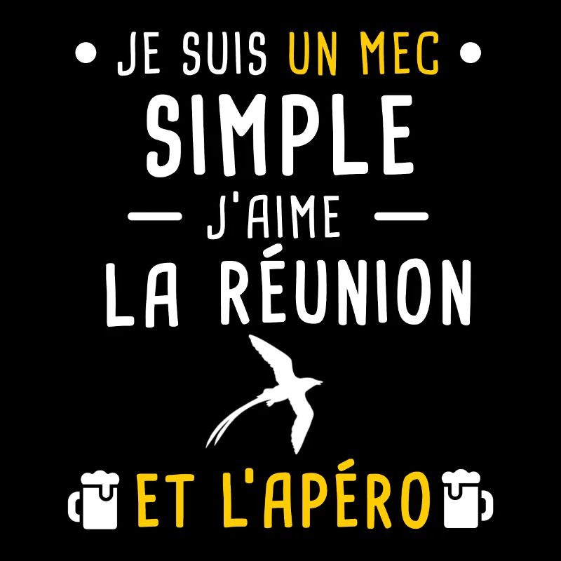 réunion paille queue apéro mec simple