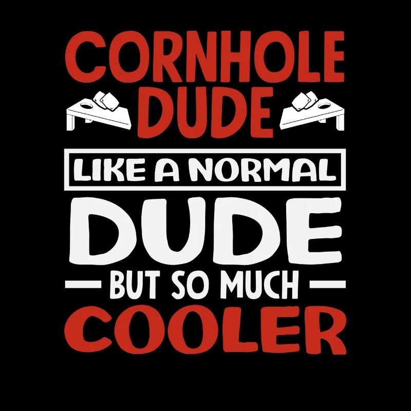 Cornhole Dude Cooler Cornhole Lover