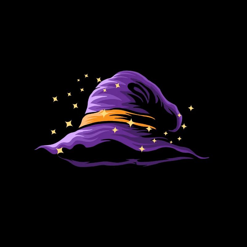 Witch hat magic hat witch wizard gift idea