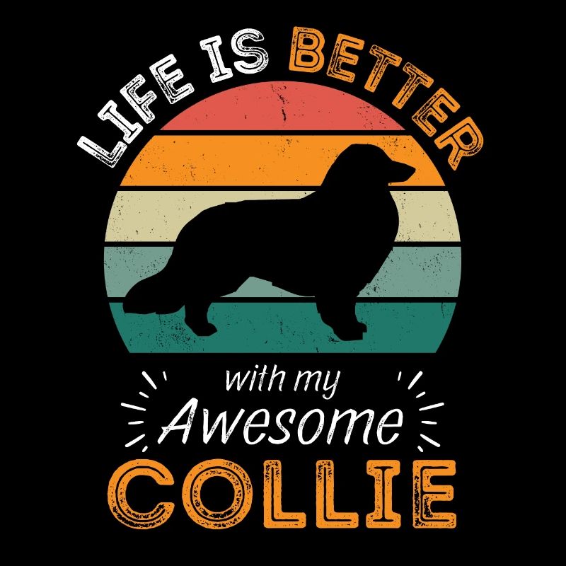 Legendary Collie Vintage Retro