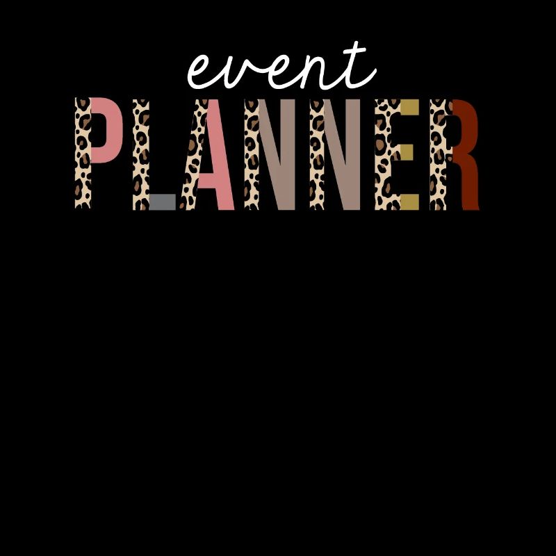 Event Planner Leopard Print Funny Gift