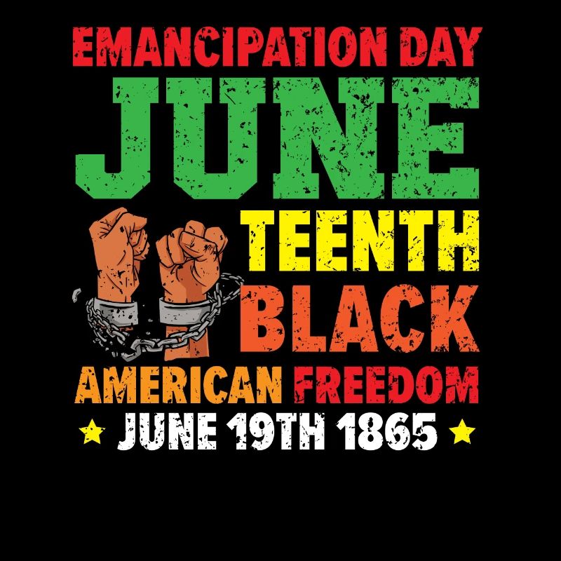 Juneteenth Mois de l’histoire des Noirs afro-américains