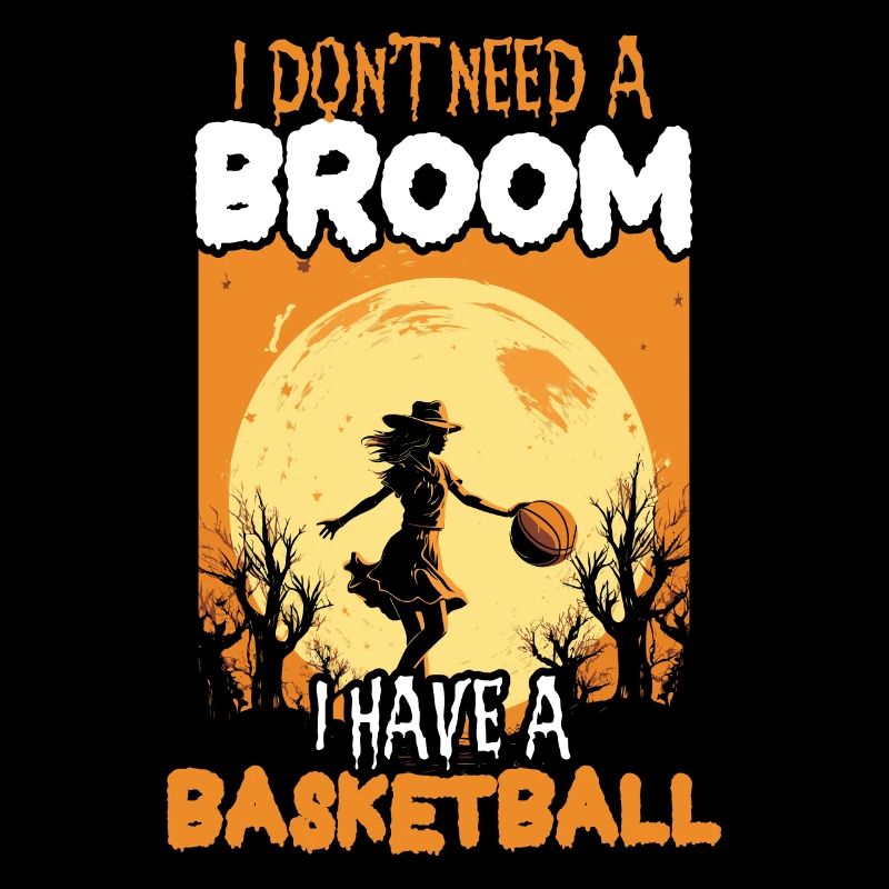 Basketball Halloween Süßes oder Saures Gruseliger Baller
